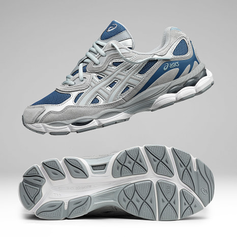 Asics - Baskets Gel NYC 1203A383 Twilight Blue Gravel