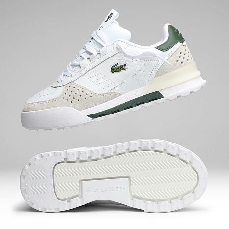 Lacoste - Baskets Femme Slam Break 226 White Dark Green