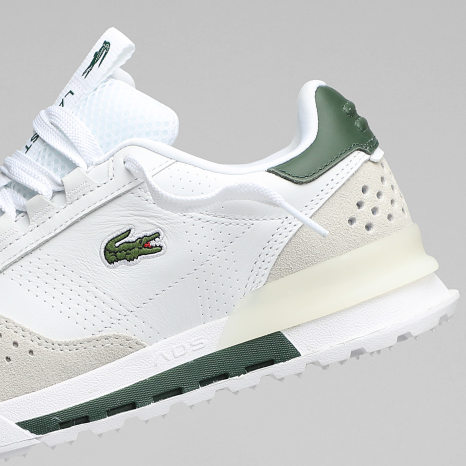 Lacoste - Baskets Femme Slam Break 226 White Dark Green