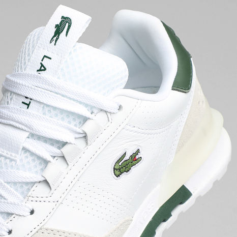 Lacoste - Baskets Femme Slam Break 226 White Dark Green
