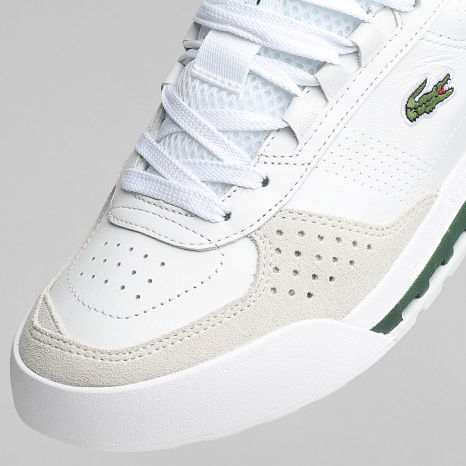 Lacoste - Baskets Femme Slam Break 226 White Dark Green
