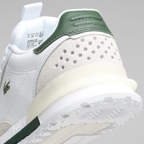 Lacoste - Baskets Femme Slam Break 226 White Dark Green