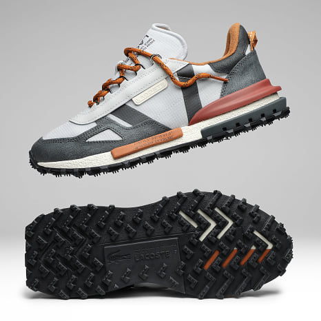 Lacoste - Baskets Elite Active 2264 Light Grey Dark Grey