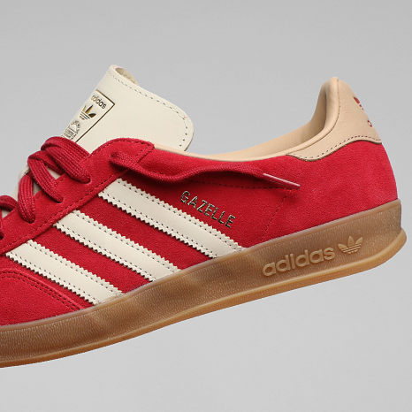 Adidas Originals - Baskets Gazelle Indoor KI2251 Team Victory Red Warm Vanilla Magic Beige