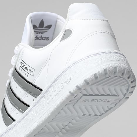 Adidas Originals - Sneakers NY 90 Stripes Wit Grijs Zwart