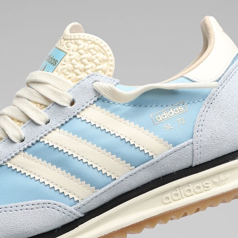 Adidas Originals - Baskets Femme SL 72 RS J KJ7588 Clear Sky Cream White Core Black