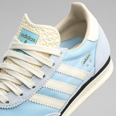 Adidas Originals - Baskets Femme SL 72 RS J KJ7588 Clear Sky Cream White Core Black