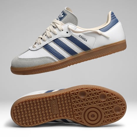 Adidas Originals - Baskets Samba OG KZ6718 Footwear White Crew Blue Gum 4