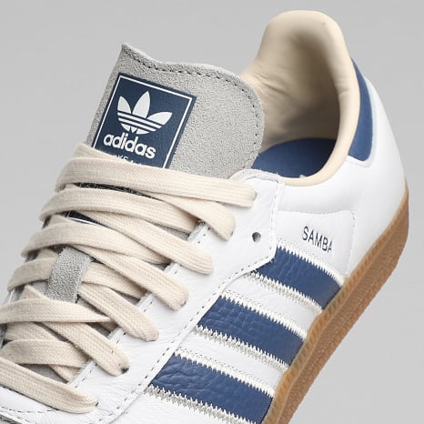 Adidas Originals - Baskets Samba OG KZ6718 Footwear White Crew Blue Gum 4