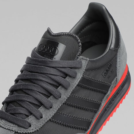 Adidas Originals - Baskets SL 72 RS Audi KJ1203 Utility Black Hi-Res Red