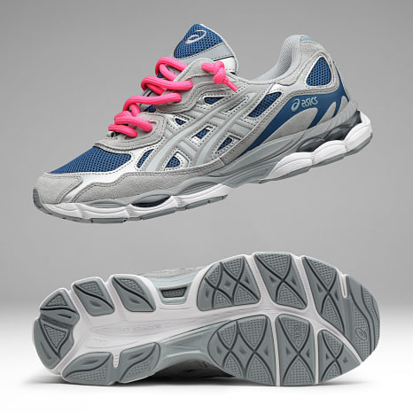 Asics - Baskets Gel NYC Twilight Blue Gravel x SUPERLACED