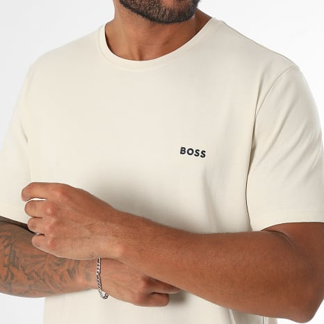 BOSS - Conjunto Camiseta y Pantalón Corto de chándal Mix And Match 50515312 50515314 Beige