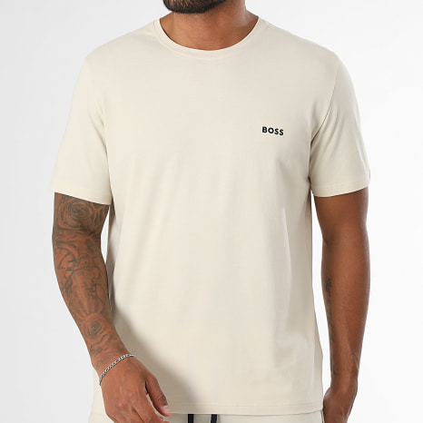 BOSS - Conjunto Camiseta y Pantalón Corto de chándal Mix And Match 50515312 50515314 Beige