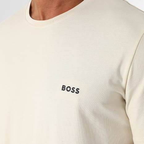 BOSS - Conjunto Camiseta y Pantalón Corto de chándal Mix And Match 50515312 50515314 Beige