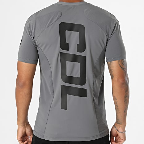 Comme Des Loups - Tee Shirt De Sport Fighter Gris Anthracite