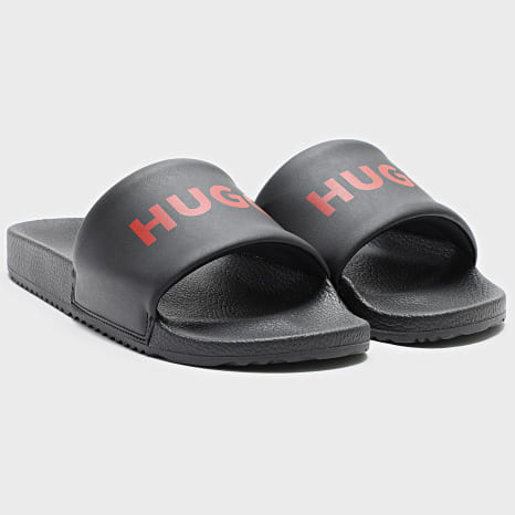 HUGO - Claquettes Timein Slid 50568765 Black