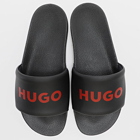 HUGO - Claquettes Timein Slid 50568765 Black