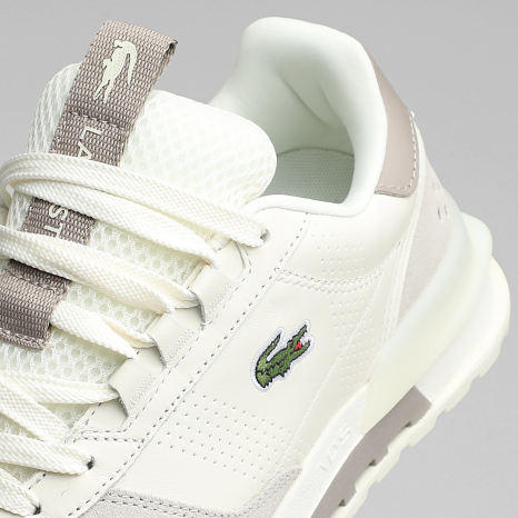 Lacoste - Baskets Femme Slam Break 226 Off White Grey