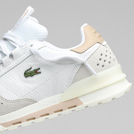 Lacoste - Baskets Femme Slam Break 226 White Light Tan