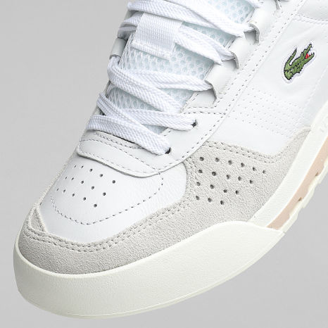 Lacoste - Baskets Femme Slam Break 226 White Light Tan