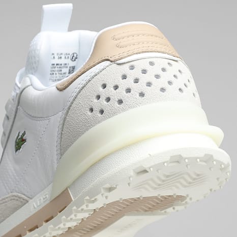 Lacoste - Baskets Femme Slam Break 226 White Light Tan