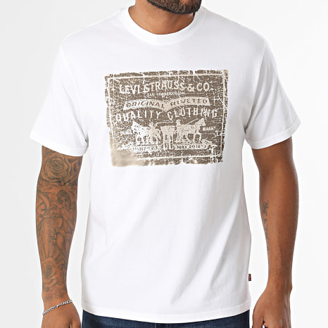 Levi's - Tee Shirt Relaxed Fit 16143 Blanc