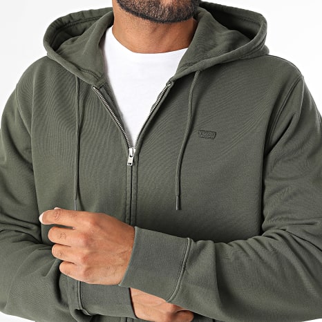 Levi's - Sweat Capuche Zippé 34584 Vert Kaki