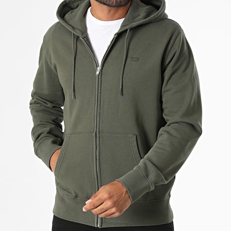 Levi's - Sweat Capuche Zippé 34584 Vert Kaki