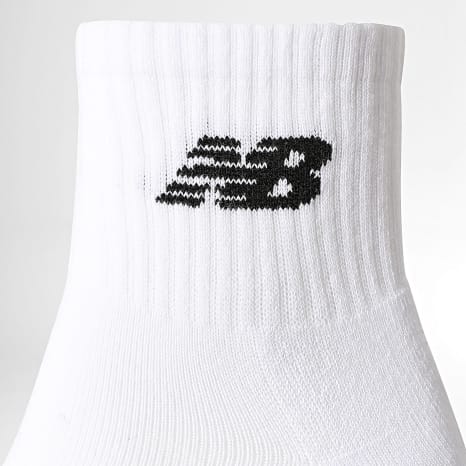 New Balance - Lot De 3 Paires De Chaussettes LAS51303 Blanc