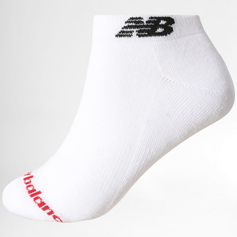 New Balance - Lot De 6 Paires De Chaussettes LAS51336 Blanc