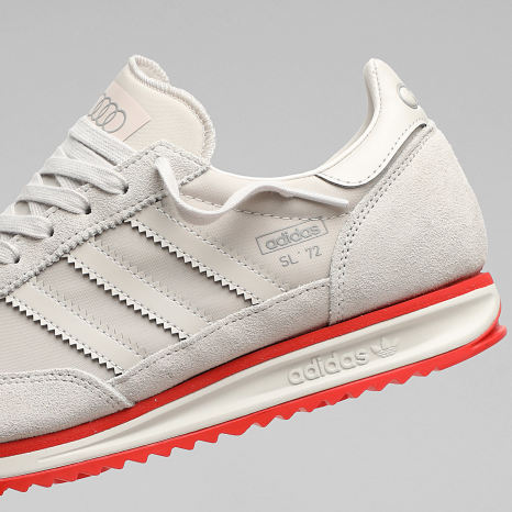 Adidas Originals - Baskets SL 72 RS Audi KJ1204 Chalk Pearl Hi-Res Red