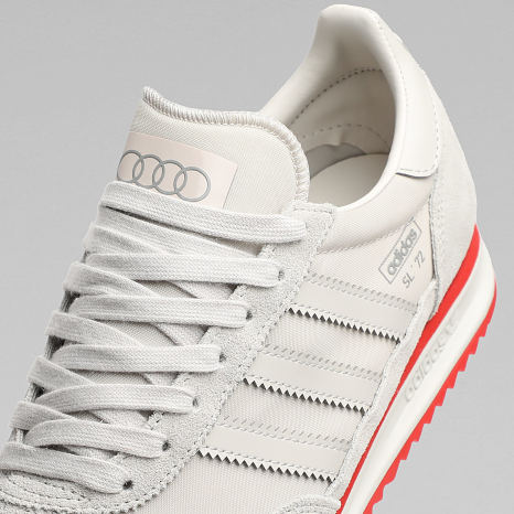 Adidas Originals - Baskets SL 72 RS Audi KJ1204 Chalk Pearl Hi-Res Red