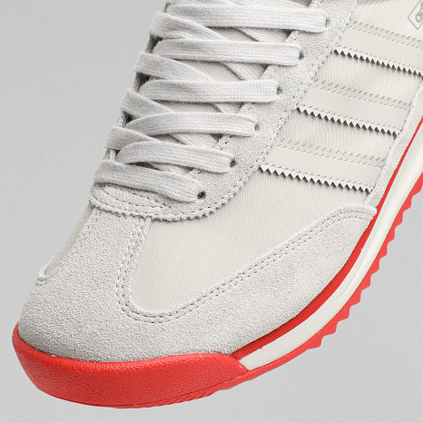 Adidas Originals - Baskets SL 72 RS Audi KJ1204 Chalk Pearl Hi-Res Red
