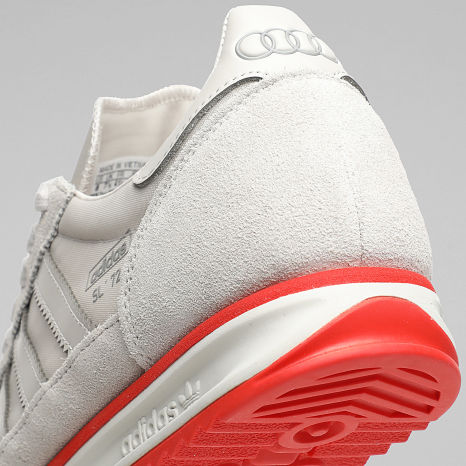 Adidas Originals - Baskets SL 72 RS Audi KJ1204 Chalk Pearl Hi-Res Red