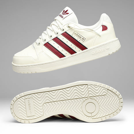 Adidas Originals - Baskets NY 90 Stripes H04429 Off White Classic Burgundy Core Black