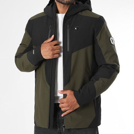 Comme Des Loups - Parka Chauffante Chamonix 2 Vert Kaki Noir