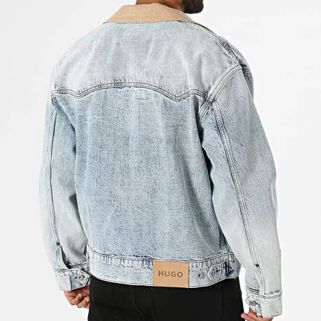 Hugo Blue - Veste En Jean Erlo 50563343 Bleu Clair