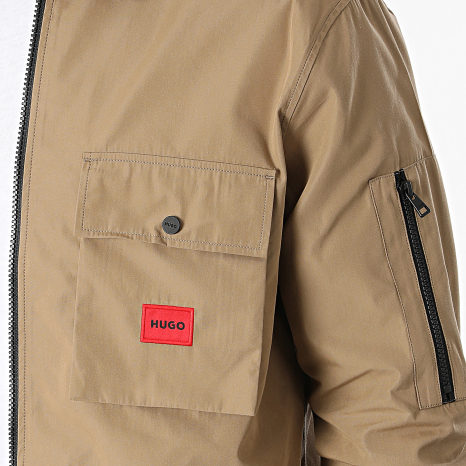 HUGO - Veste Zippée Emmond 50482701 Camel