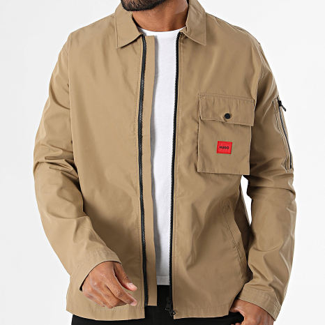 HUGO - Veste Zippée Emmond 50482701 Camel