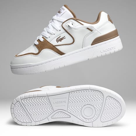 Lacoste - Baskets Courtcage Set 226 White Brown