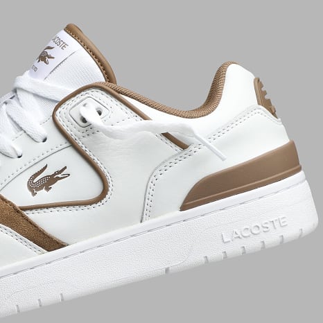 Lacoste - Baskets Courtcage Set 226 White Brown