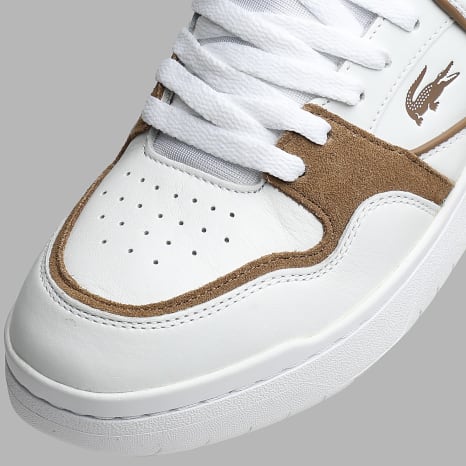 Lacoste - Baskets Courtcage Set 226 White Brown