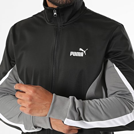Puma - Ensemble De Survetement Essential Block 691767 Noir Gris