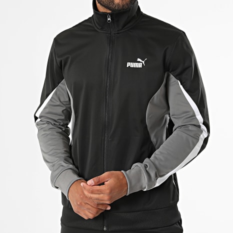 Puma - Ensemble De Survetement Essential Block 691767 Noir Gris
