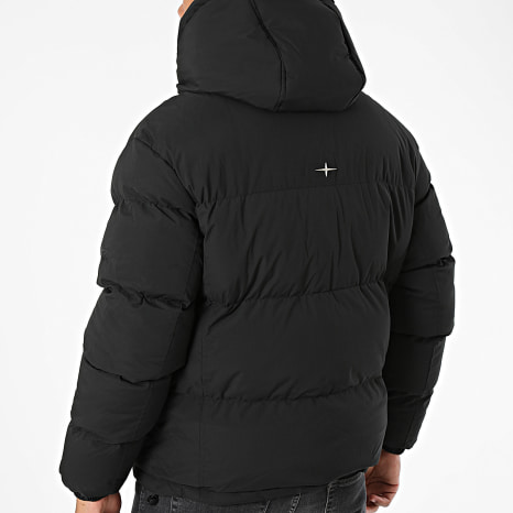 PXP - Doudoune Capuche Zippée 2551002 Noir
