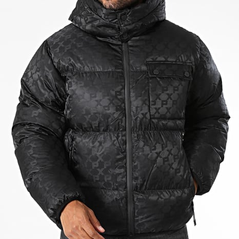 PXP - Doudoune Capuche Zippée 2551008 Noir