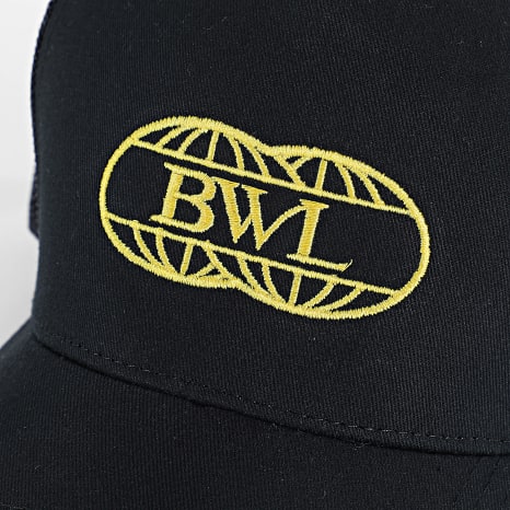 RDN x BWL - Casquette Trucker BWL Noir Jaune