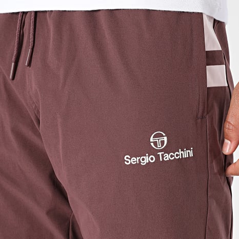 Sergio Tacchini - Pantalon Jogging Musa 41730 Bordeaux Blanc