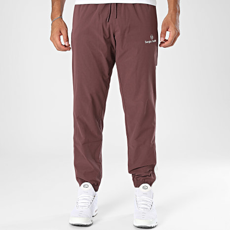 Sergio Tacchini - Pantalon Jogging Musa 41730 Bordeaux Blanc