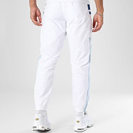 Sergio Tacchini - Pantalon Jogging Musa 41730 Blanc Bleu Clair